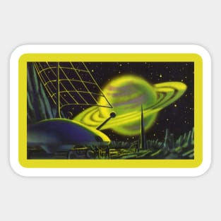 Vintage Science Fiction Sticker